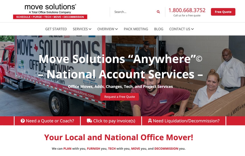 Move Solutions - Texas Office Movers